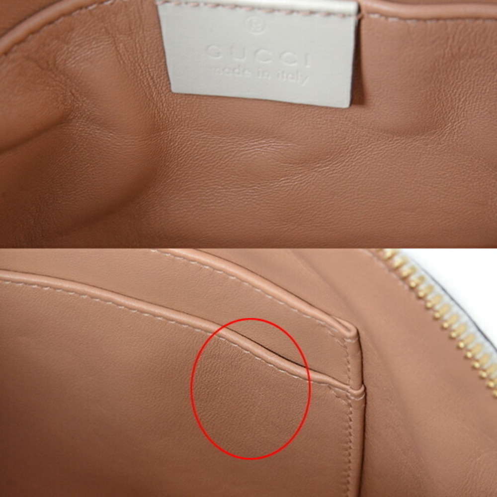 Gucci Ophidia White Bag Black Python Shoulder - image 7